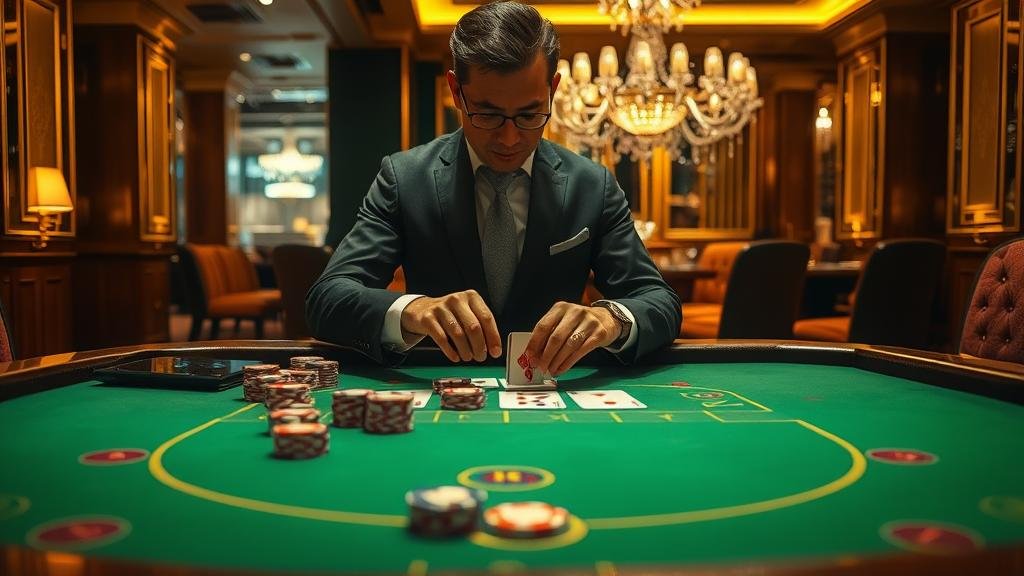 กราฟแสดงสถิติและเปอร์เซ็นต์กำไรบาคาร่า