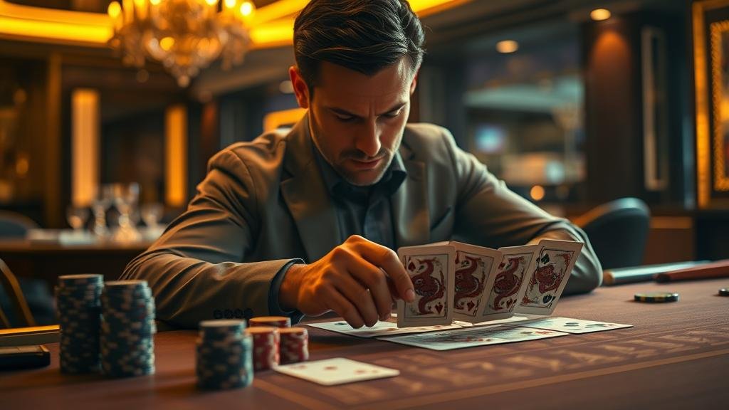 รูปแบบเค้าไพ่มังกรในเกมบาคาร่า