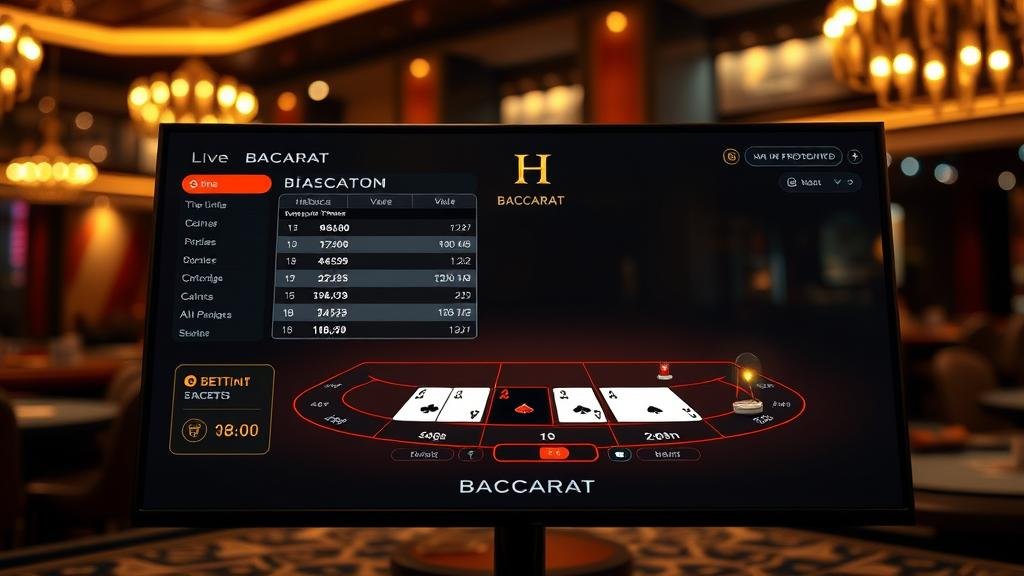 ภาพประกอบกลยุทธ์การเดินเงินและสูตรบาคาร่า