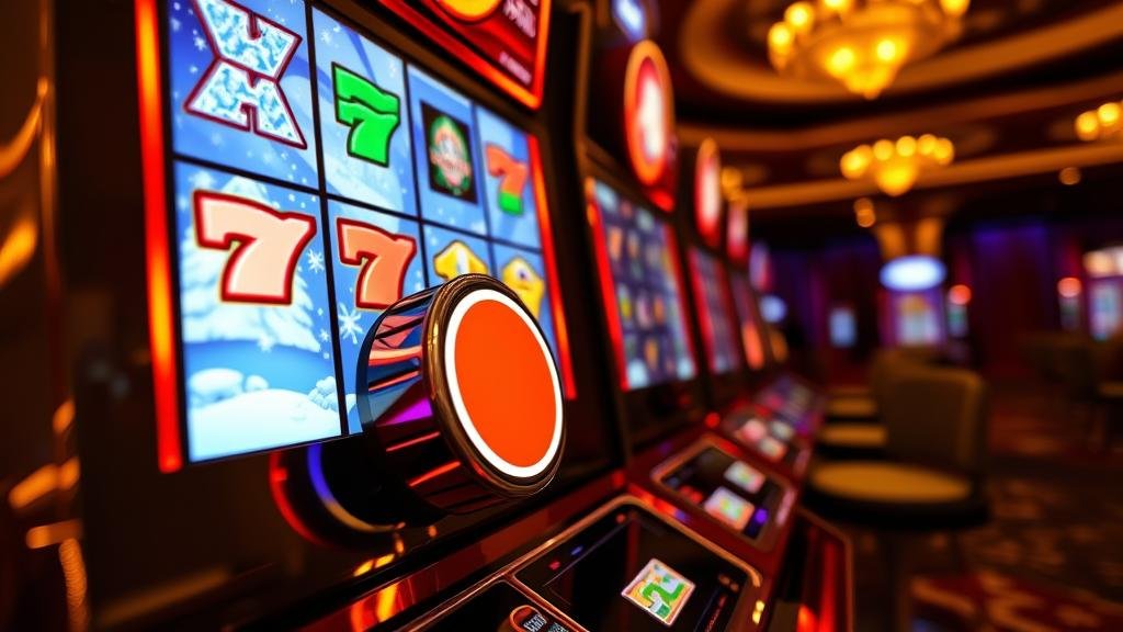 สัญลักษณ์ยักษ์ในเกมสล็อตธีมฤดูหนาว