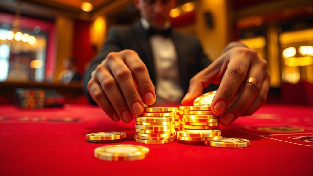 ตัวอย่างหน้าจอเกมบาคาร่าจากค่ายดัง แสดงเค้าไพ่มังกรและปิงปอง