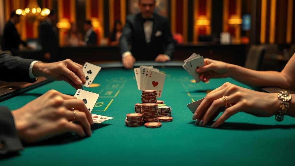 ภาพประกอบเค้าไพ่บาคาร่ารูปแบบต่างๆ