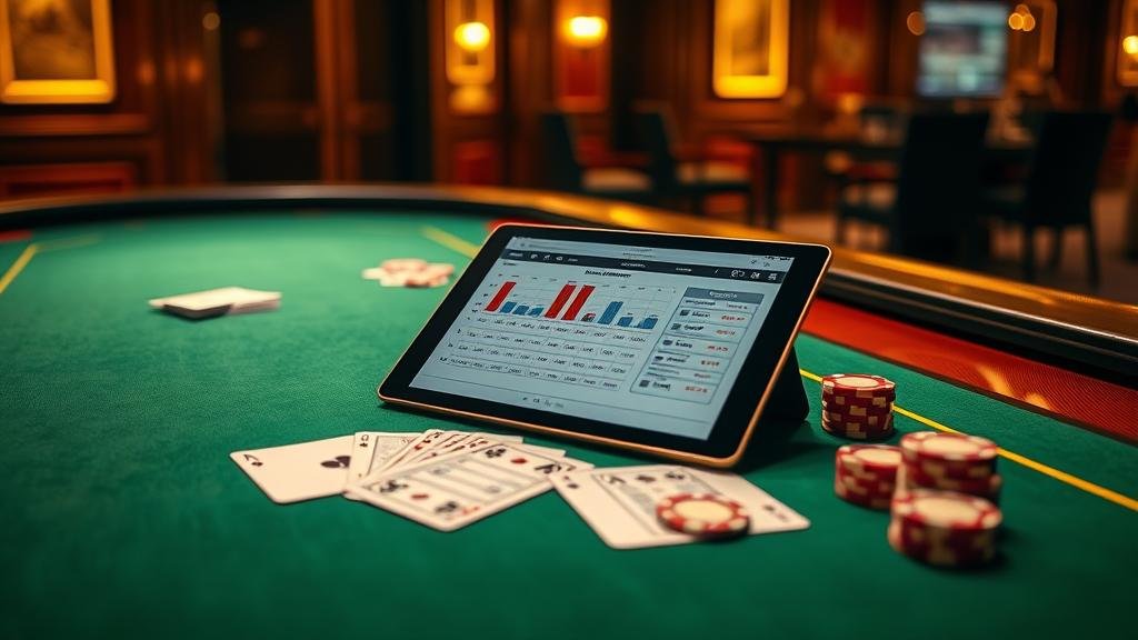 การบันทึกผลและติดตามกำไรขาดทุนบาคาร่า