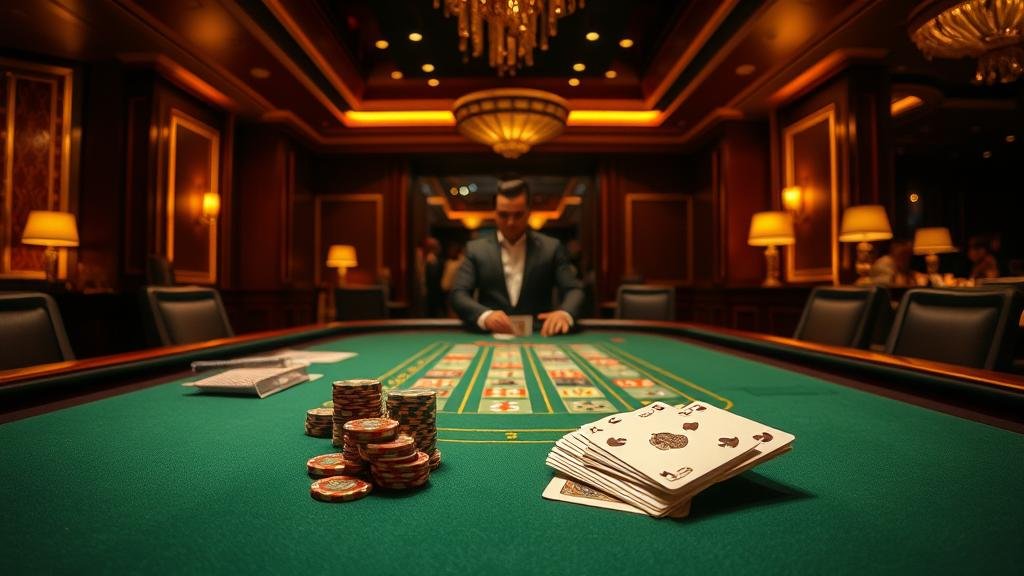 หน้าจอเกมบาคาร่า SA Gaming พร้อมสถิติ