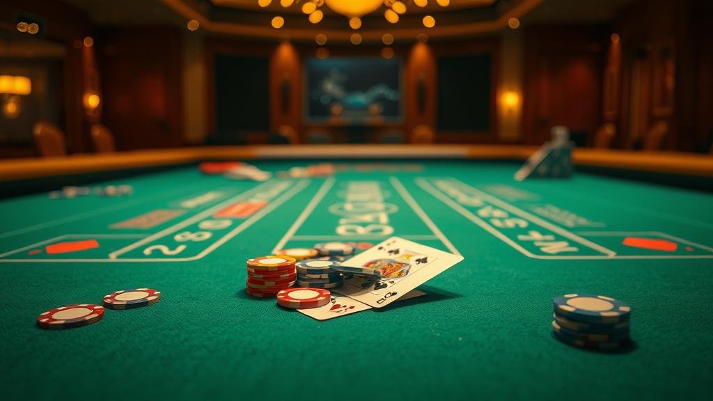 หน้าจอเลือกโต๊ะบาคาร่าพร้อมโหมดสบายตา