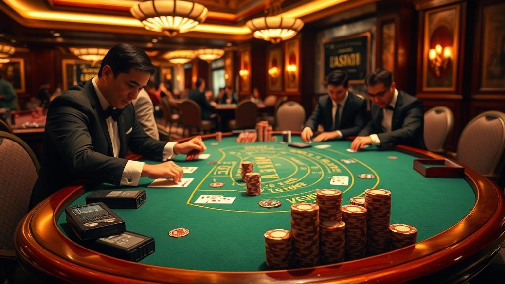 ตัวอย่างเค้าไพ่บาคาร่าแบบต่างๆ