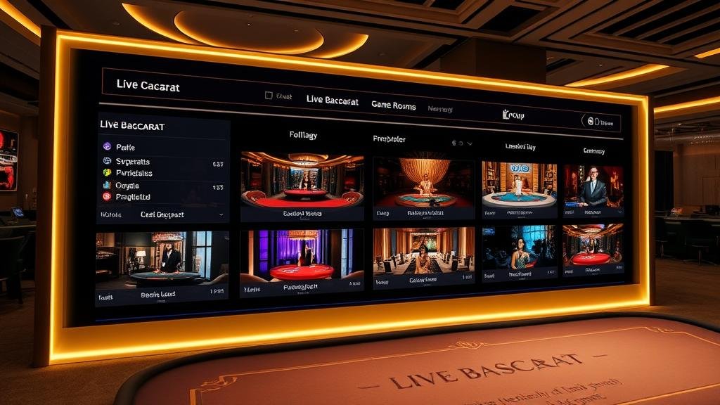 ดีลเลอร์สาวสวยในห้องบาคาร่า DG