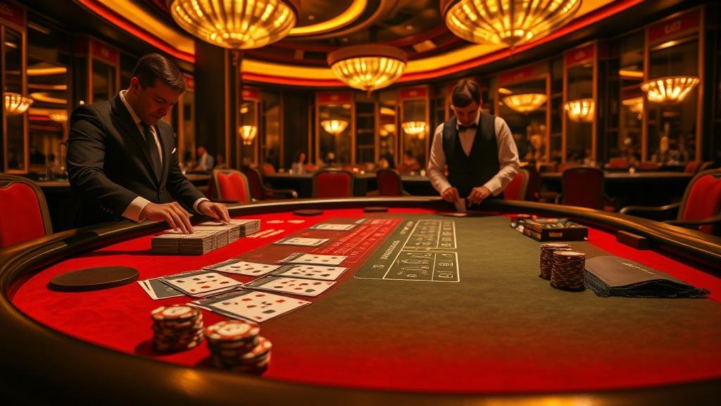 ตัวอย่างเค้าไพ่บาคาร่า เช่น ถนนตาโตและมังกร