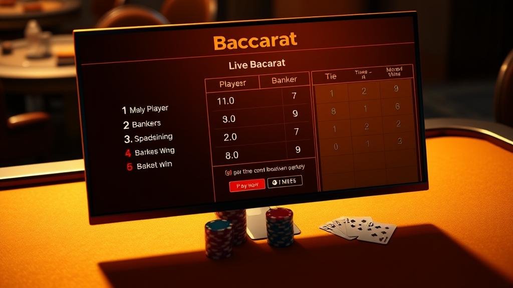 ภาพประกอบกลยุทธ์คาดการณ์ไพ่บาคาร่า