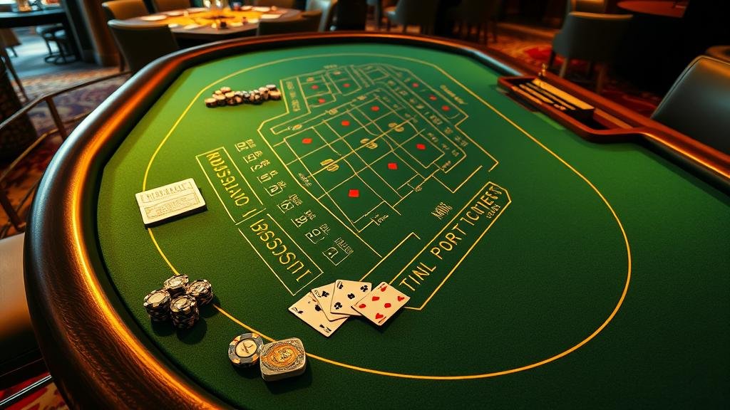 หน้าจอเกมบาคาร่า Playtech พร้อมระบบคาดการณ์