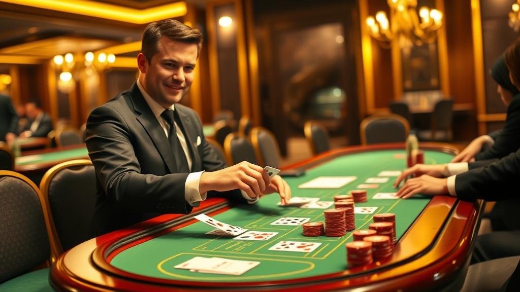 ตัวอย่างเค้าไพ่บาคาร่า มังกรสั้น และ ปิงปองยาว