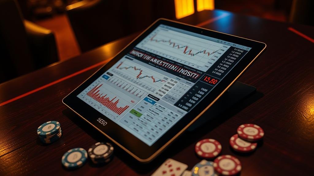 กราฟแสดงความสัมพันธ์ระหว่างดัชนี S&P500 และตัวเลขหวย