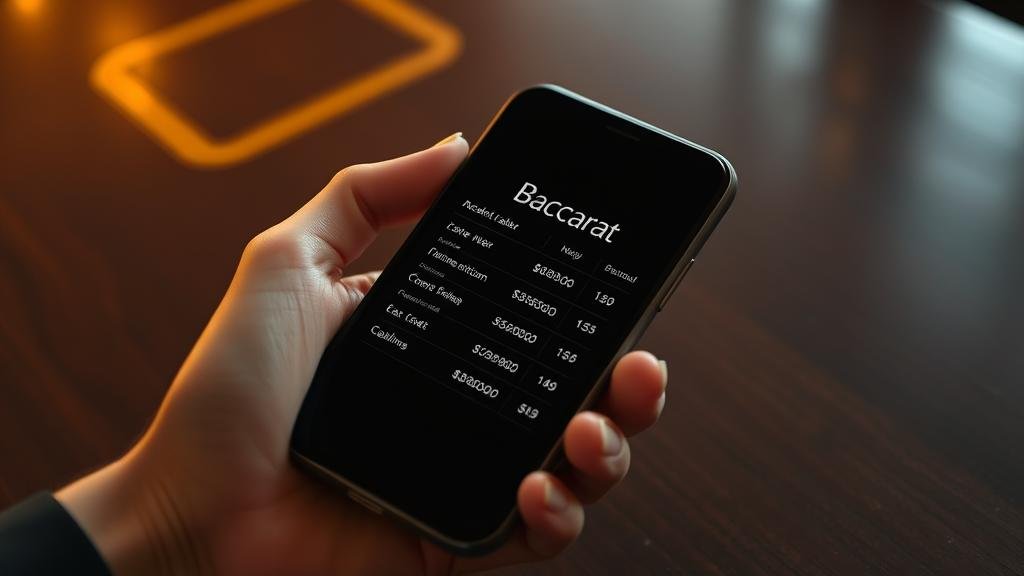 ตารางสถิติเค้าไพ่บาคาร่า