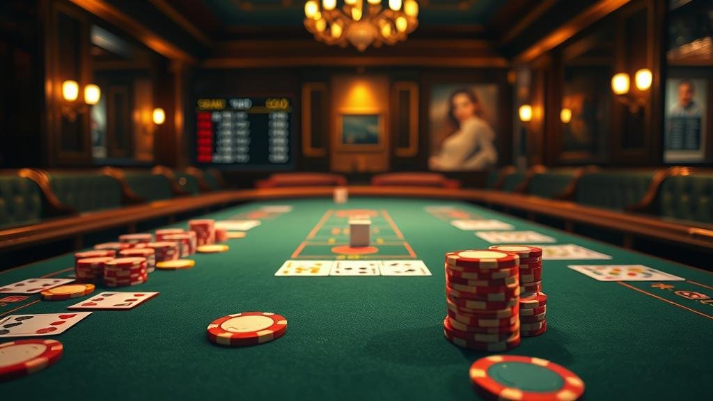 ตารางแสดงกลยุทธ์การเดินเงินบาคาร่า