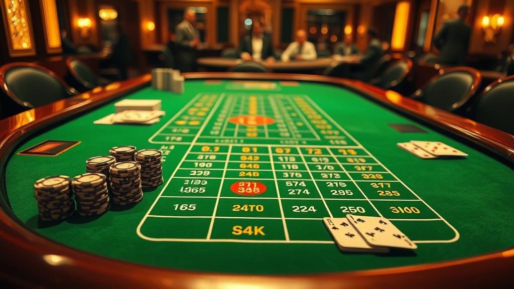 ตัวอย่างเค้าไพ่ปิงปองสั้นและถนนเล็กในบาคาร่า