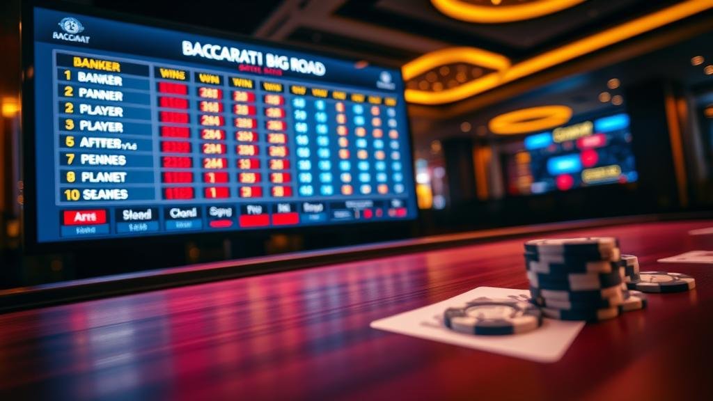 การจดบันทึกสถิติบาคาร่า