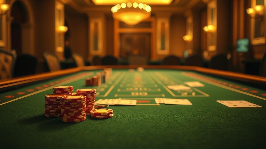 หน้าจอเกมบาคาร่า OnAir แสดงสถิติสดและดีลเลอร์