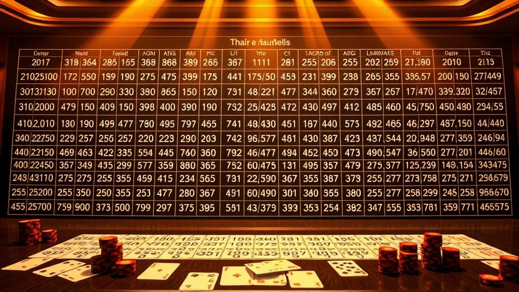 กราฟหุ้นไทยและหน้าเลือกเลขหวยยี่กี