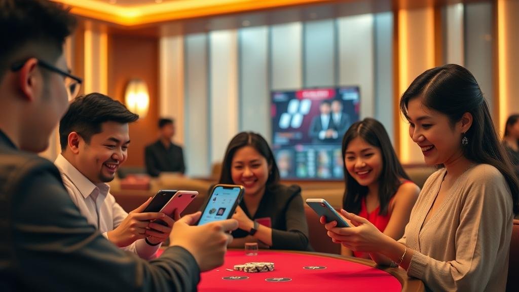 หน้าจอเกมบาคาร่าสดพร้อมสถิติ