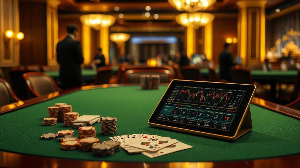 แดชบอร์ดแสดงผลหวยหุ้นและสถิติสำหรับนักวิเคราะห์