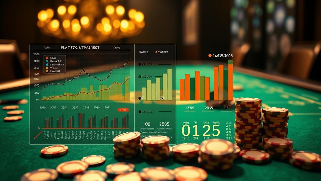 ภาพอาคารตลาดหลักทรัพย์แห่งประเทศไทยพร้อมกราฟหุ้น