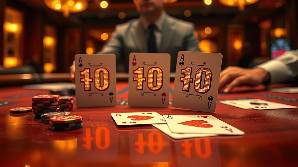 แผนภาพแสดงเค้าไพ่บาคาร่าแบบต่างๆ