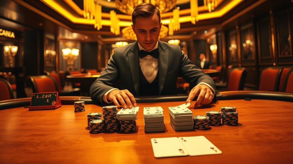 หน้าจอแสดงสถิติบาคาร่า