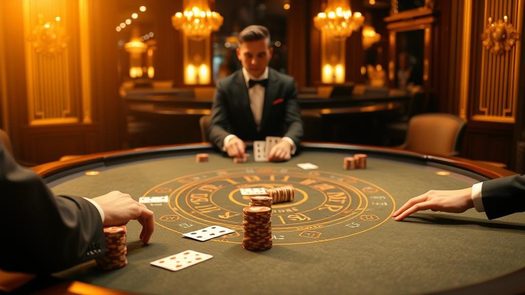 ภาพประกอบเค้าไพ่มังกรและปิงปองในบาคาร่า