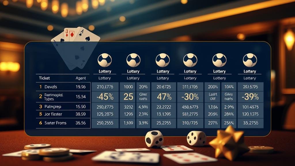 ตารางเปรียบเทียบหวยต่างประเทศ