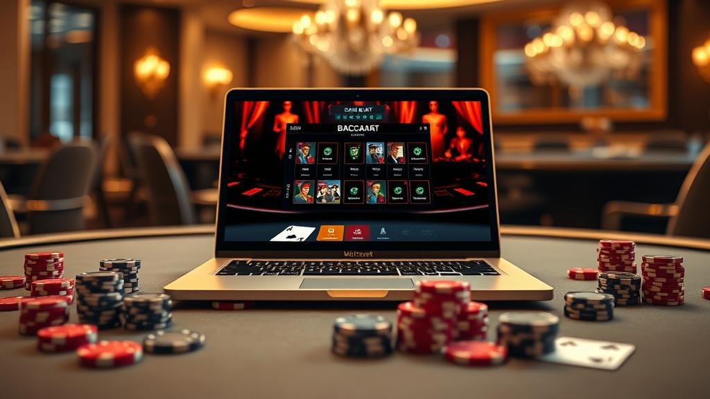 การอ่านเค้าไพ่บาคาร่าบนหน้าจอ Mac