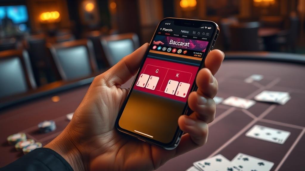 การวิเคราะห์สถิติบาคาร่าบนแท็บเล็ต