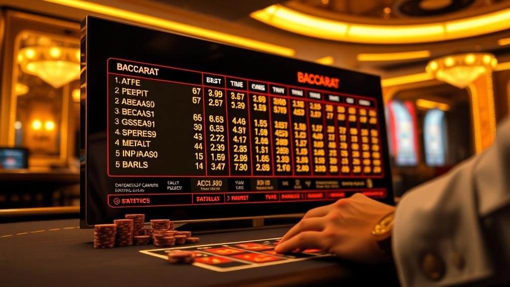 เปรียบเทียบอินเทอร์เฟซบาคาร่าจากผู้ให้บริการต่างๆ