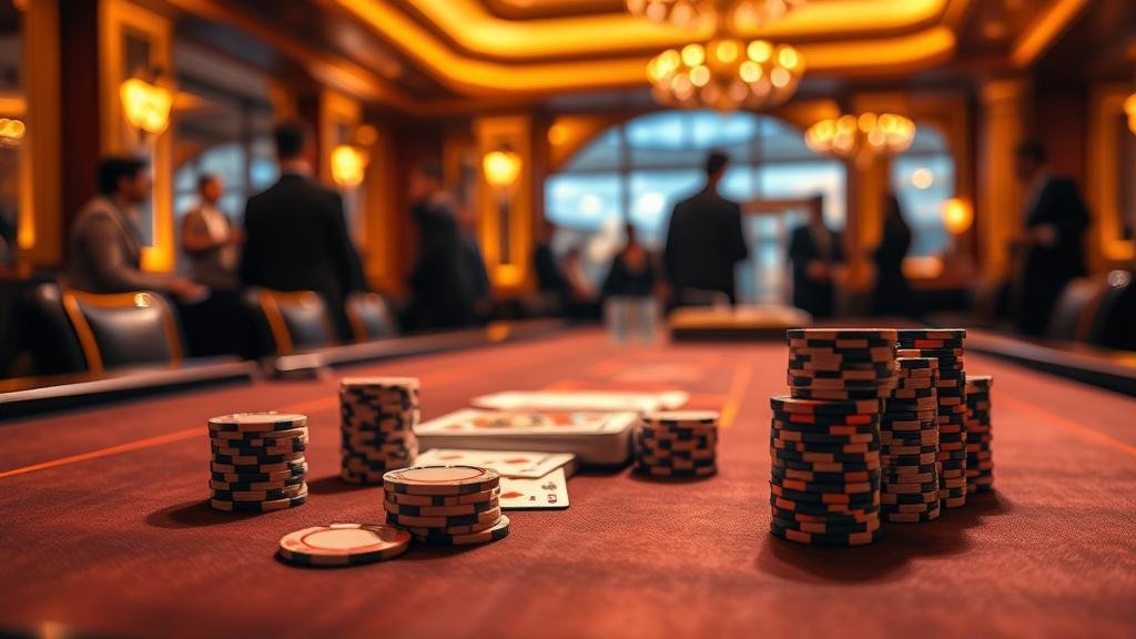 การดูสถิติและเค้าไพ่บาคาร่าบนหน้าจอ