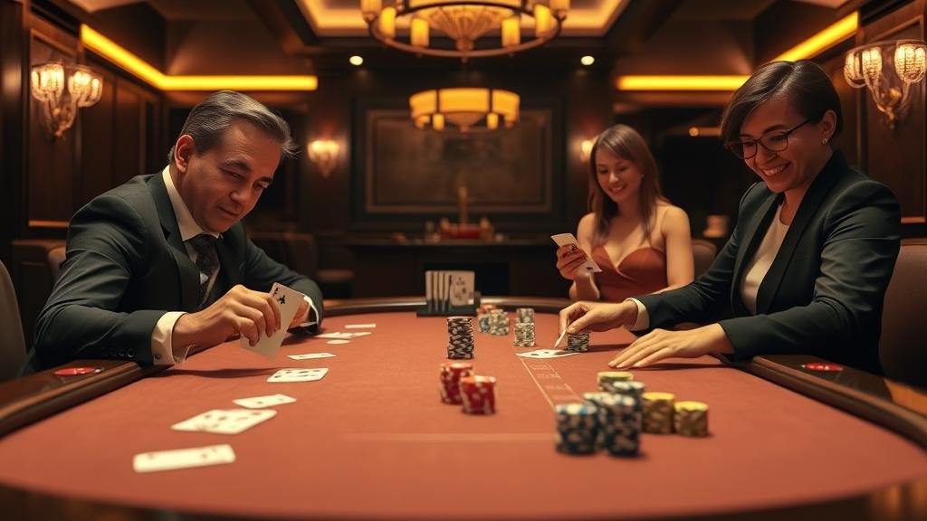 ตัวอย่างเค้าไพ่บาคาร่า: ถนนเล็ก, ตารางไพ่, ถนนไม้ขีด