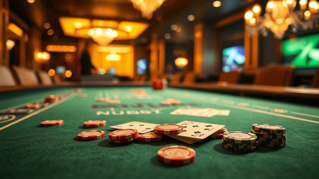 ภาพประกอบกลยุทธ์บันไดเงินในบาคาร่า