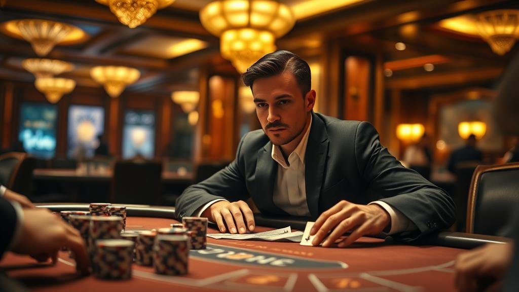 ตัวอย่างเค้าไพ่ถนนเล็กในบาคาร่า