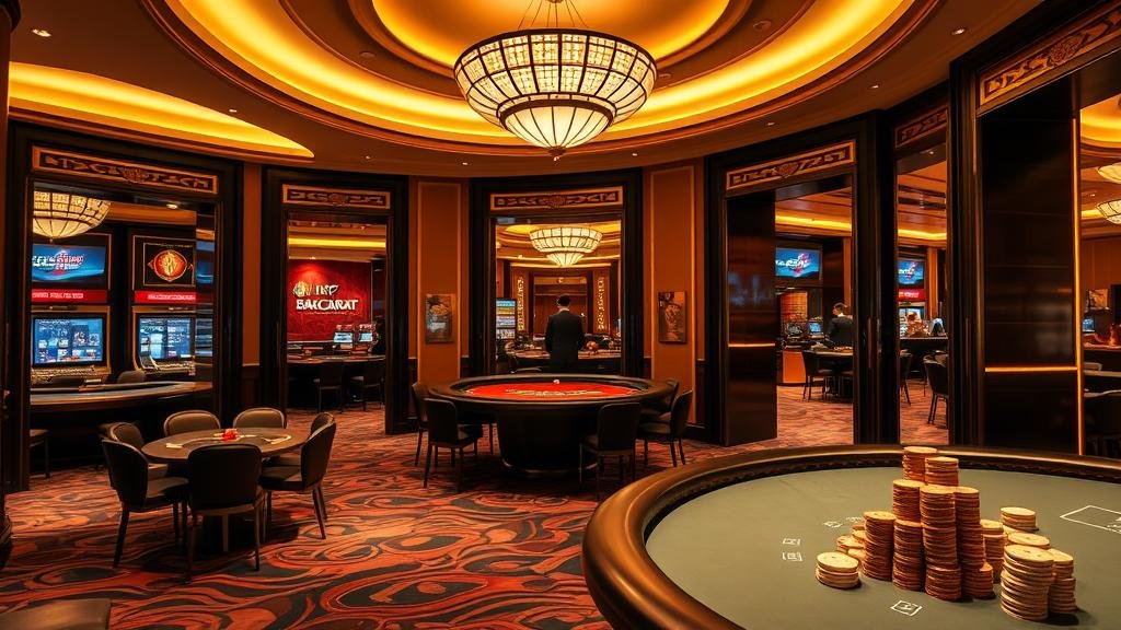 เค้าไพ่ถนนไม้ขีดในเกมบาคาร่าสด