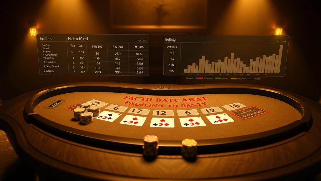 อินโฟกราฟิกแสดงเทคนิคการอ่านเค้าไพ่บาคาร่า