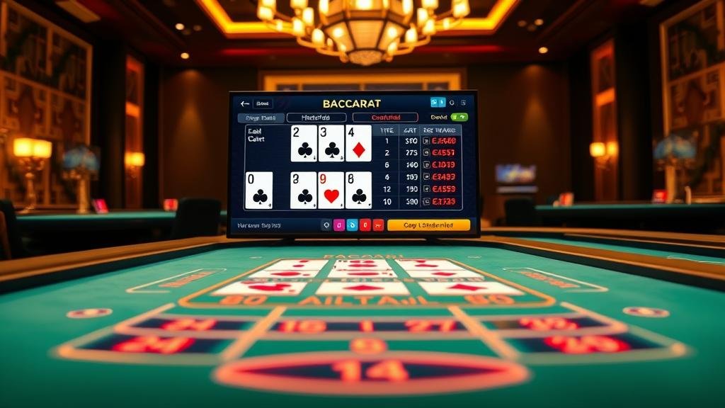 หน้าล็อบบี้เกมบาคาร่าสด EBet และ Vivo