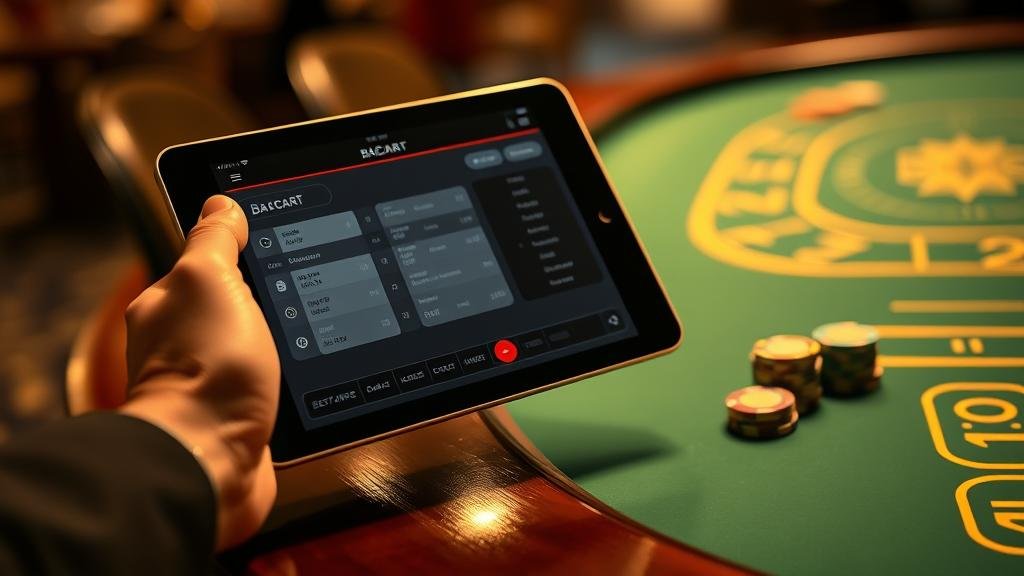 กราฟแสดงกลยุทธ์การเดินเงินบาคาร่า