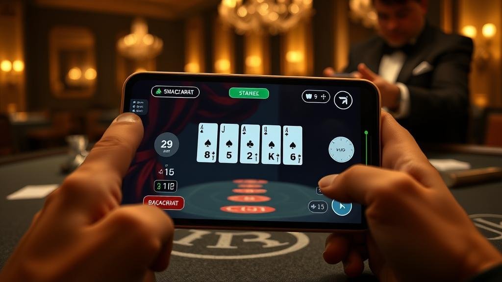 คู่มือตั้งเป้ากำไรและบริหารเงินทุนบาคาร่าบน iOS