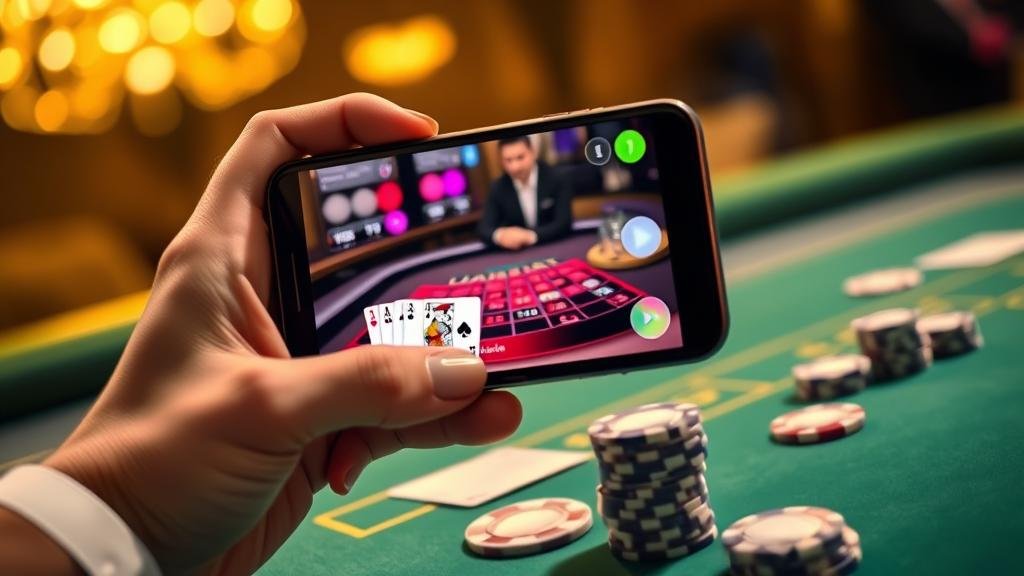 การแสดงผลสถิติบาคาร่าบนมือถือ iOS