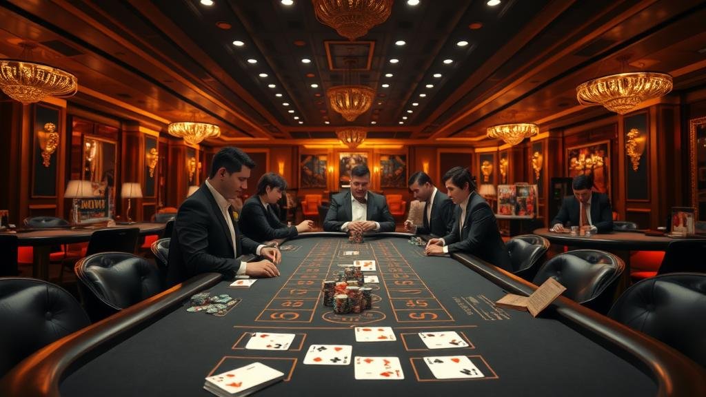 โต๊ะบาคาร่าสดและการวางเดิมพัน