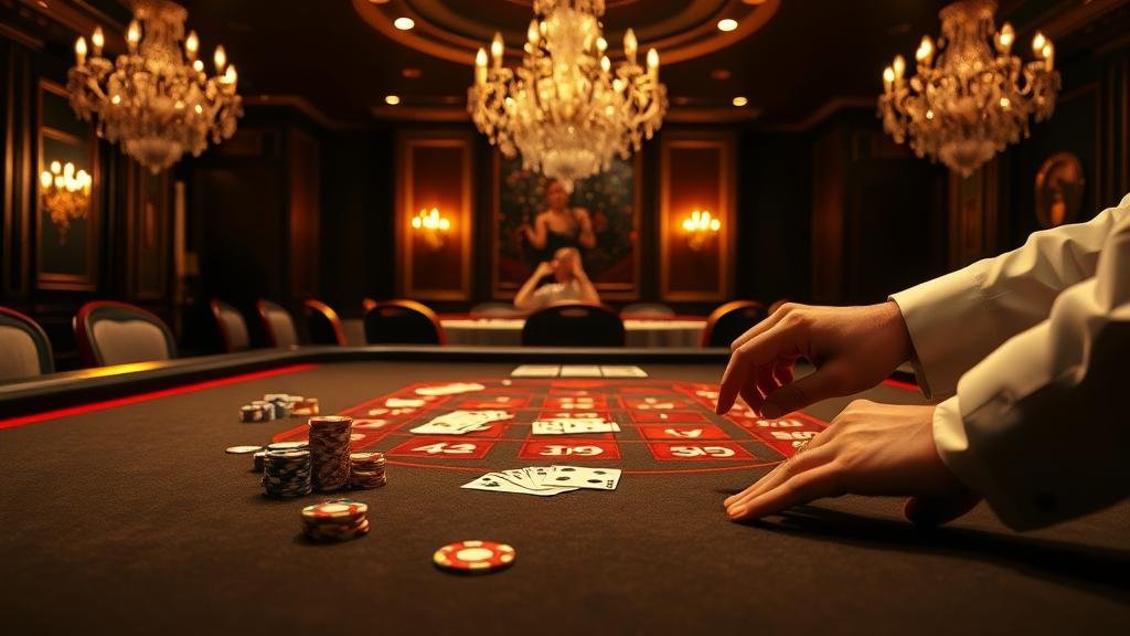 การวางเดิมพันบาคาร่าในคาสิโน