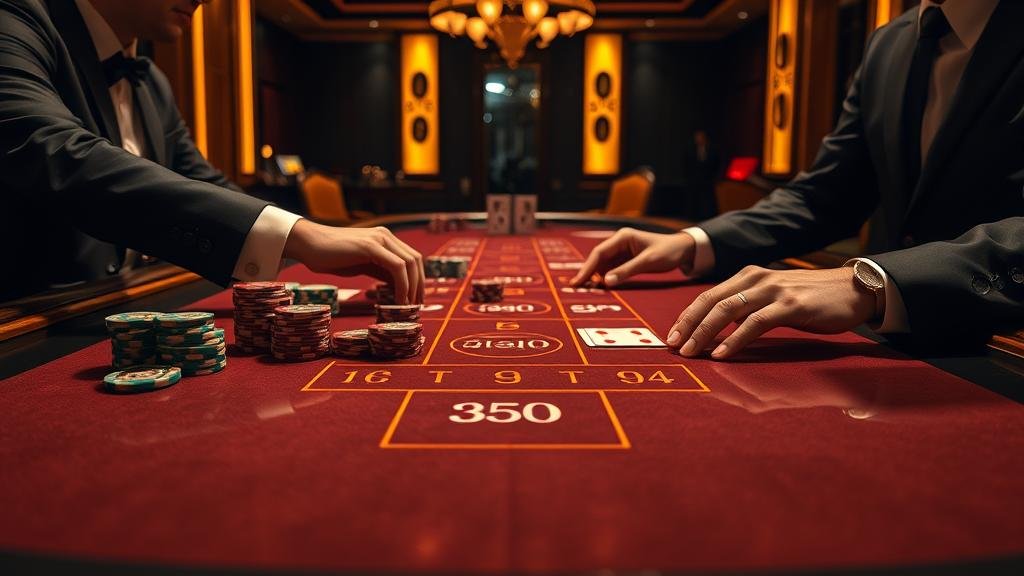 ตัวอย่างเค้าไพ่บาคาร่า ปิงปอง และ สามตัด