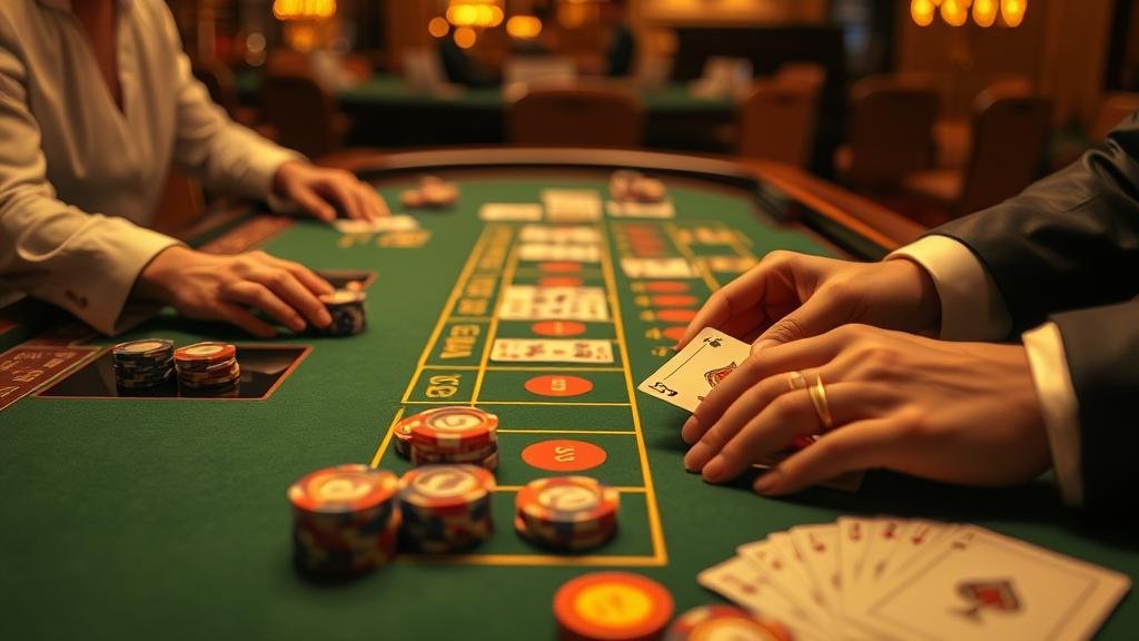 ตัวอย่างเค้าไพ่บาคาร่า ปิงปอง และ สองติด