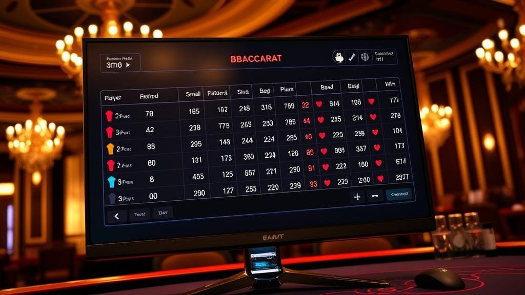 ตารางอัตราจ่ายและกลยุทธ์การเดินเงินบาคาร่า