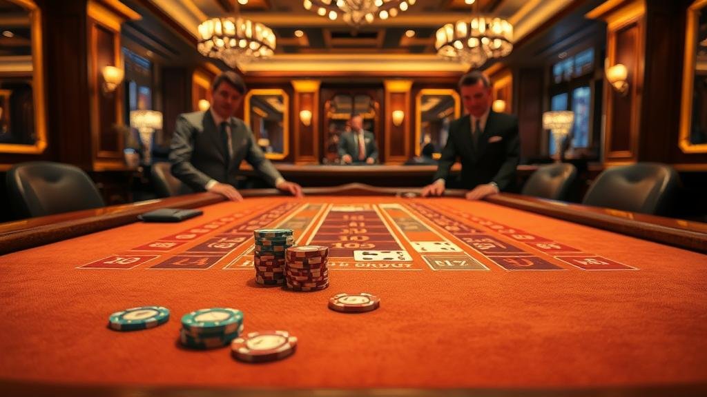 การแจกไพ่บาคาร่าพร้อมชิปเดิมพัน