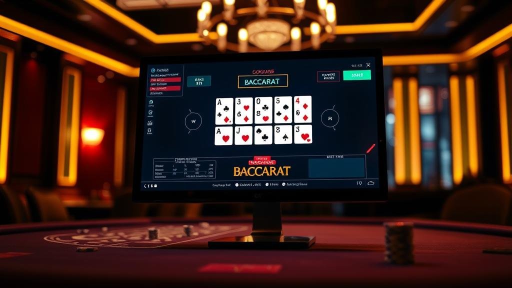 การเล่นบาคาร่าบนแท็บเล็ต
