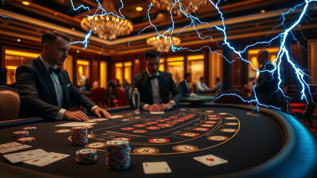 ตัวอย่างรูปแบบไพ่บาคาร่า สองตัด และ สองติด